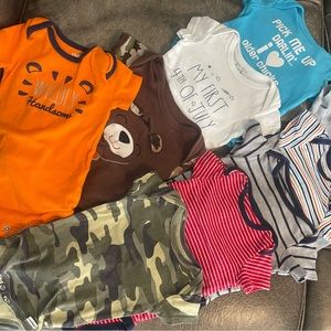Baby boy onesie bundle